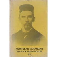 KUMPULAN KARANGAN SNOUCK HURGRONJE XII