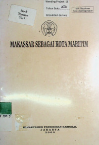 MAKASSAR SEBAGAI KOTA MARITIM