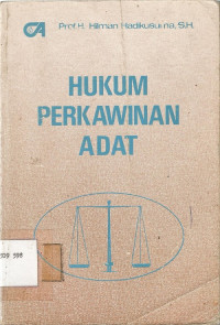 HUKUM PERKAWINAN ADAT