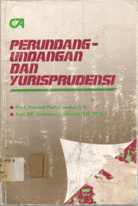 PERUNDANG-UNDANGAN DAN YURISPRUDENSI