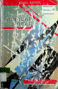 ALJABAR LINEAR, EDISI REVISI