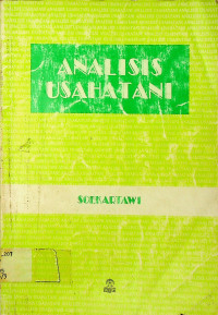 ANALISIS USAHATANI