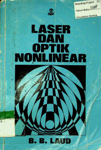 LASER DAN OPTIK NONLINEAR