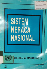 SISTEM NERACA NASIONAL