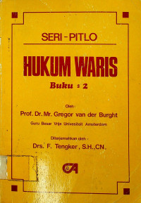 HUKUM WARIS, Buku : 2