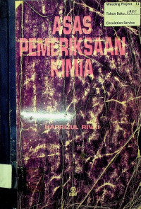 ASAS PEMERIKSAAN KIMIA