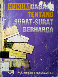 HUKUM DAGANG TENTANG SURAT-SURAT BERHARGA