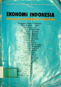 EKONOMI INDONESIA MASALAH DAN PROSPEK 1988/1989