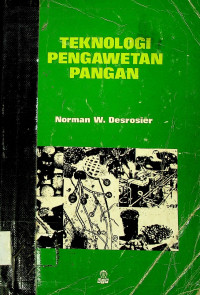 TEKNOLOGI PENGAWETAN PANGAN, Edisi Ketiga