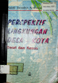 PERSPEKTIF LINGKUNGAN DESA-KOTA: Teori dan Kasus