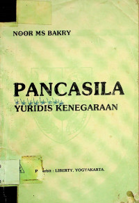 PANCASILA YURIDIS KENEGARAAN