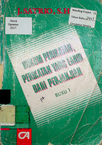 HUKUM PERIKATAN, PERIKATAN YANG LAHIR DARI PERJANJIAN, BUKU 1