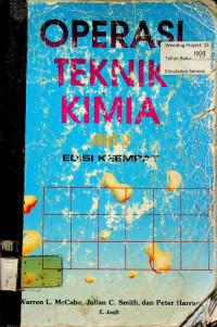 OPERASI TEKNIK KIMIA Jilid 2 EDISI 4