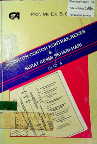 CONTOH- CONTOH KONTRAK, REKES & SURAT RESMI SEHARI- HARI JILID 4