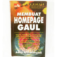 BUKU PINTAR INTERNET MEMBUAT HOMEPAGE GAUL