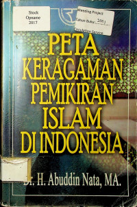 PETA KERAGAMAN PEMIKIRAN ISLAM DI INDONESIA