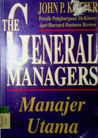 Manajer Utama = THE GENERAL MANAGERS