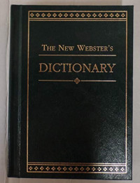 THE NEW WEBSTER'S DICTIONARY