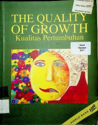 THE QUALITY OF GROWTH: Kualitas Pertumbuhan