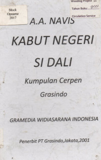 KABUT NEGERI SI DALI: Kumpulan Cerita