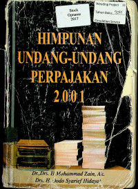 HIMPUNAN UNDANG-UNDANG PERPAJAKAN 2001