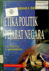 ETIKA POLITIK PEJABAT NEGARA