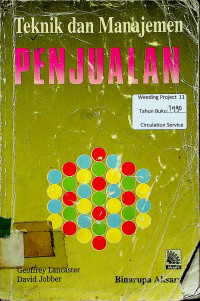 Teknik dan Manajemen PENJUALAN