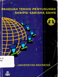 PANDUAN TEKNIS PENYUSUNAN SKRIPSI SARJANA SAINS