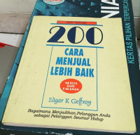 200 CARA MENJUAL LEBIH BAIK METODE SATU HALAMAN