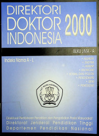 Direktori Doktor Indonesia 2000: Buku Lima-A Indeks Nama A-L