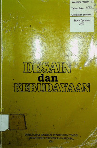 DESAIN dan KEBUDAYAAN