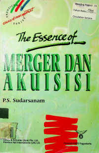 The Essence of MERGER DAN AKUISISI