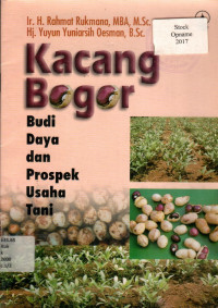 Kacang Bogor: Budi Daya dan Prospek Usaha Tani