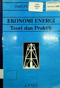 EKONOMI ENERGI: Teori dan Praktik