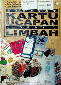 MEMBUAT KARTU UCAPAN DARI LIMBAH