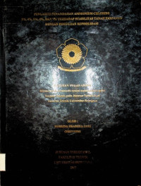 PENGARUH PENAMBAHAN AMMONIUM CHLORIDE 3%, 4%, 5%, 6%, DAN 7% TERHADAP STABILITAS TANAH EKSPANSIF DENGAN PENGUJIAN KONSOLIDASI
