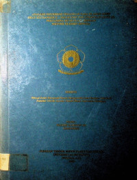 ANALISIS DISTRIBUSI TEGANGAN PADA FLANGE JOINT HEAT EXCHANGER E - 2923 DI UNIT POLYPROPYLIN (UNIT 23) PERTAMINA RU III PLAJU DENGAN METODE ELEMEN HINGGA