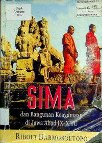 SIMA dan Bangunan Keagamaan di Jawa Abad IX-X TU