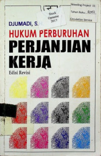 Image of HUKUM PERBURUHAN PERJANJIAN KERJA Edisi Revisi
