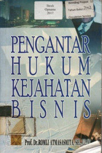 PENGANTAR HUKUM KEJAHATAN BISNIS