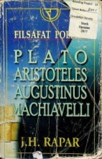 FILSAFAT POLITIK: PLATO ARISTOTELES AUGUSTINUS MACHIAVELLI