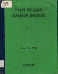 MARI BELAJAR BAHASA INGGRIS Jilid 1