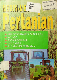 MESIN-MESIN Pertanian