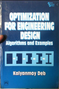 OPTIMIZATION FOR ENGINEERING DESIGN: Algorithms and Examples