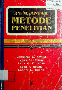PENGANTAR METODE PENELITIAN