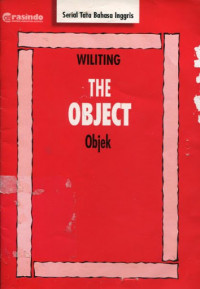 THE OBJECT : Objek