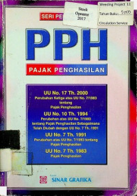 PPH PAJAK PENGHASILAN