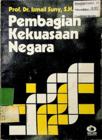 Pembagian Kekuasaan Negara