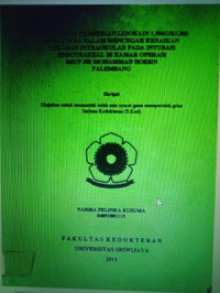 EFEKTIVITAS PEMBERIAN LIDOKAIN 1,5MG/KGBB INTRAVENA DALAM MENCEGAH KENAIKAN TEKANAN INTRAOKULAR PADA INTUBASI ENDOTRAKEAL DI KAMAR OPERASI RSUP DR MOHAMMAD HOESIN PALEMBANG