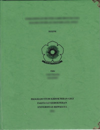 Hubungan derajat berat ringannya akne vulgaris dengan penggunaan berbagai jenis kosmetik pada mahasiswi Fakultas Kedokteran Universitas Sriwijaya